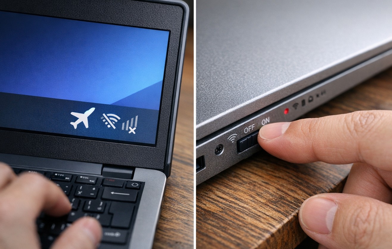 原因は機内モード？物理スイッチの確認と直し方