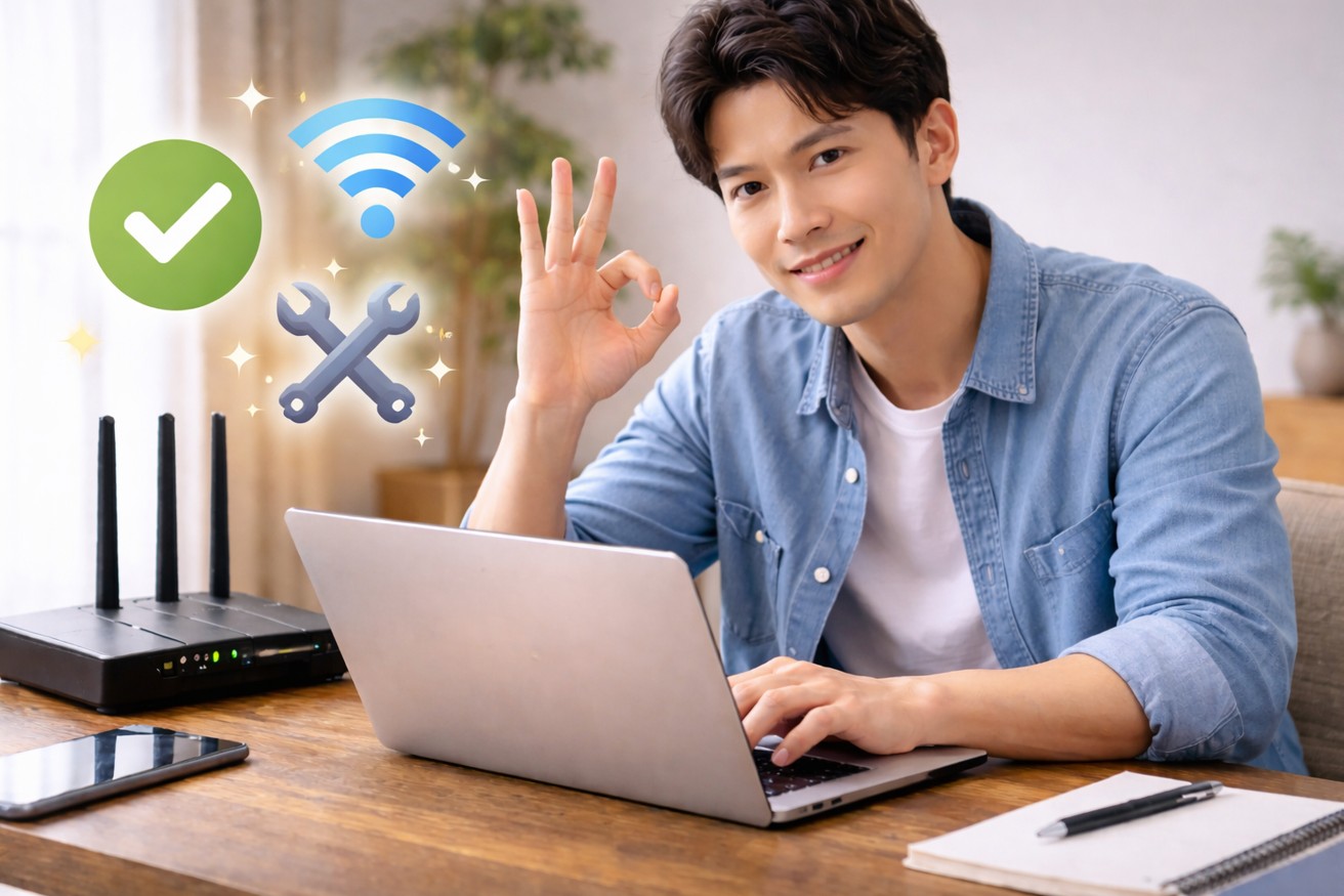 ノートPCのWi-Fiが繋がらない解決策のまとめ