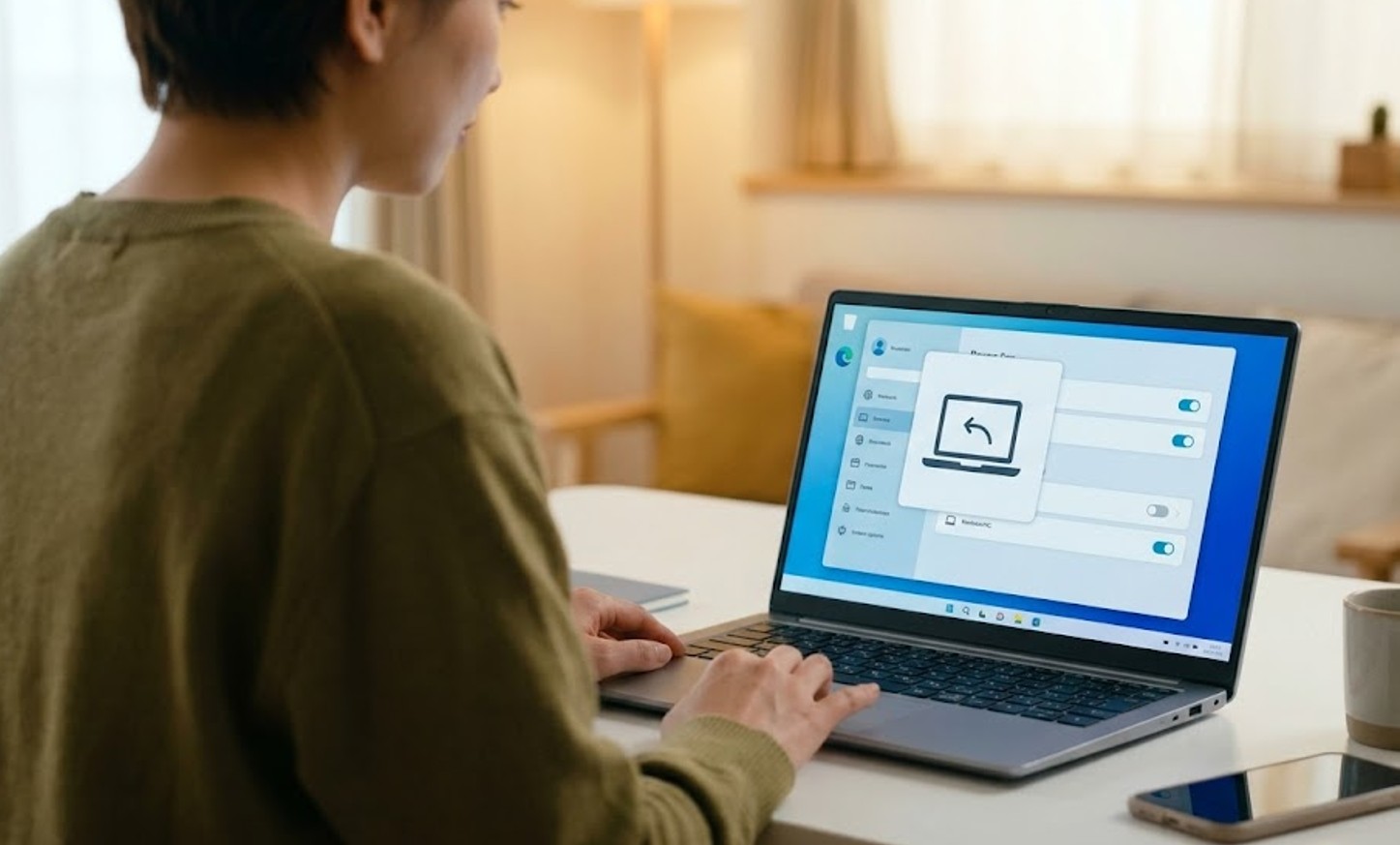 24H2等の最新設定アプリで変更する方法
