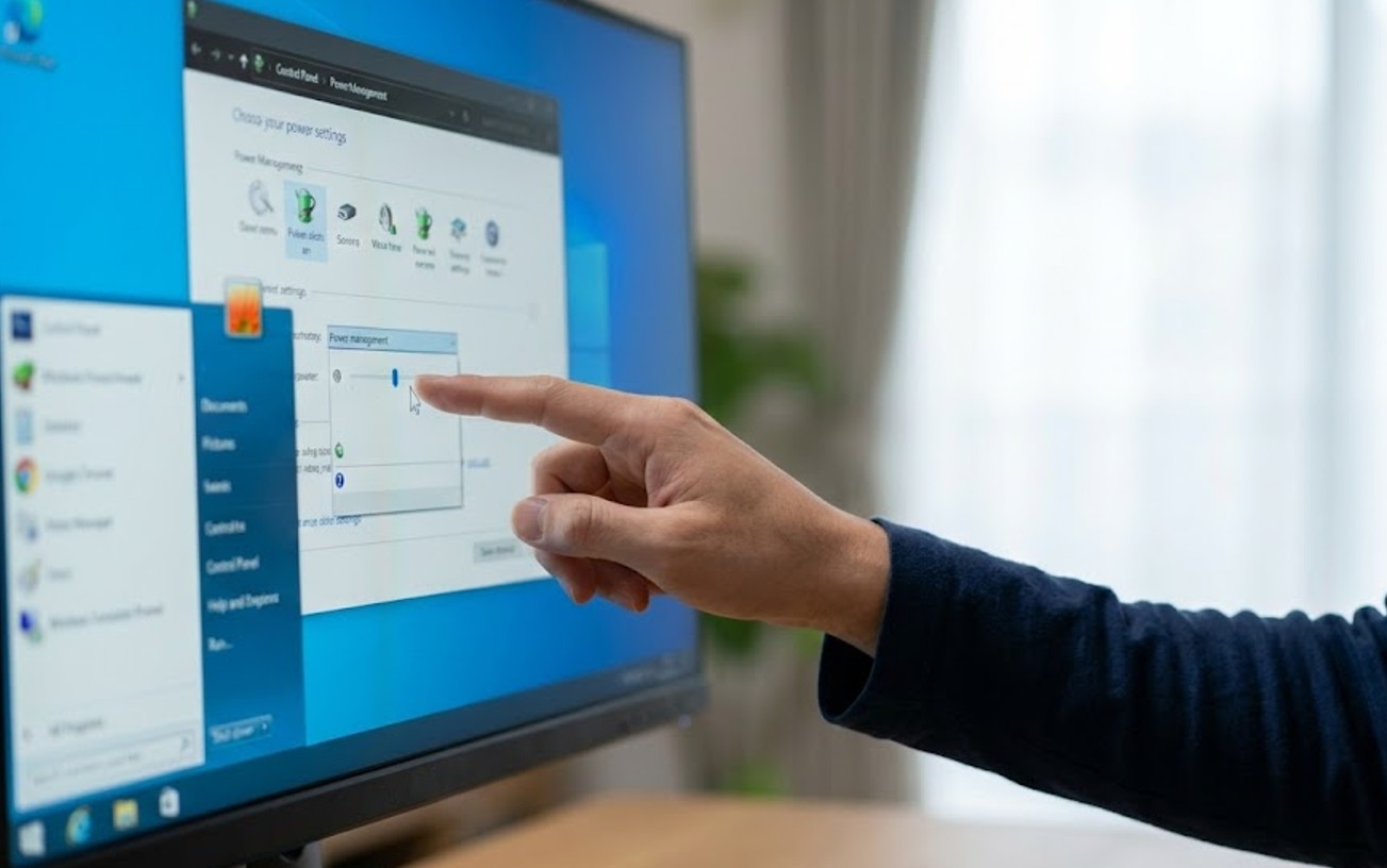 コントロールパネルでの詳細な設定手順