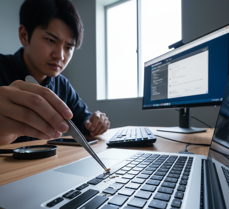 故障か確認するノートPCのファンクションキー切り替え術