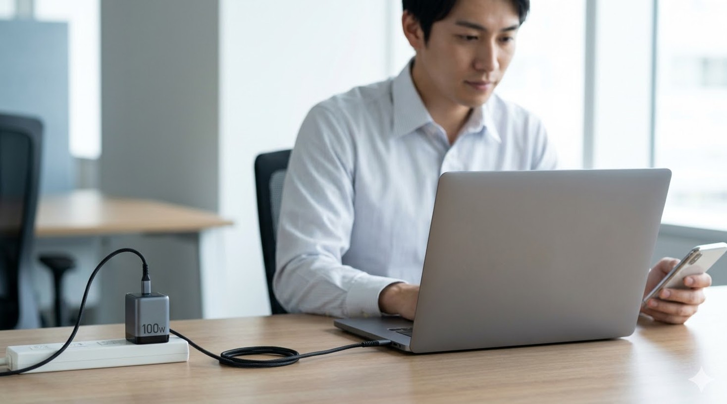 100W充電器は必要か？選び方の注意点と65Wとの違いを徹底解説