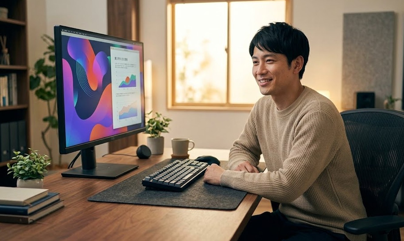 32インチモニターの机奥行きまとめ