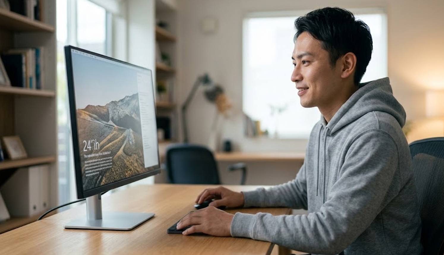 4kモニターの24インチが意味ないかの最終判断