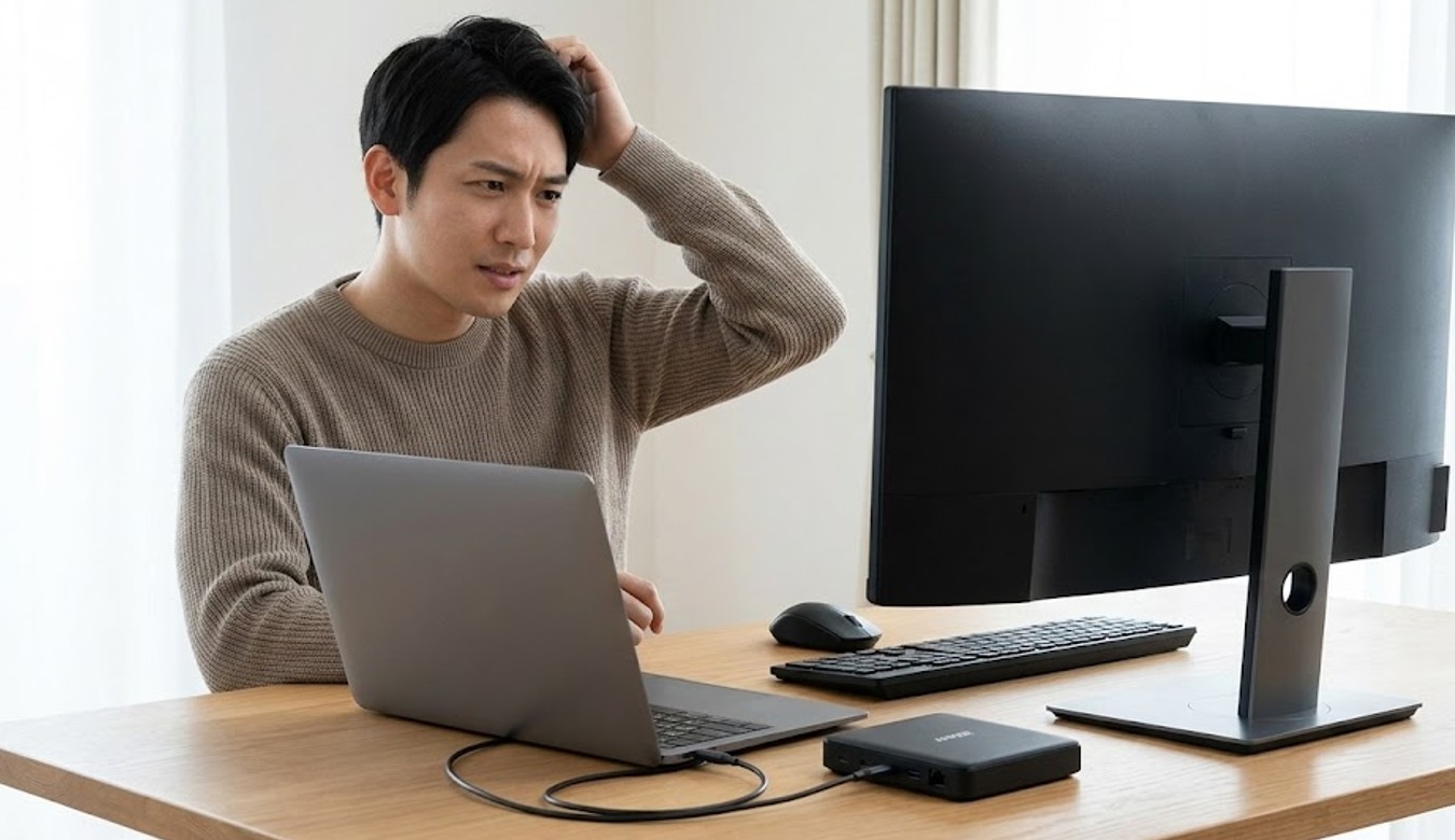 Ankerのドッキングステーションが認識しない時の原因と対処法