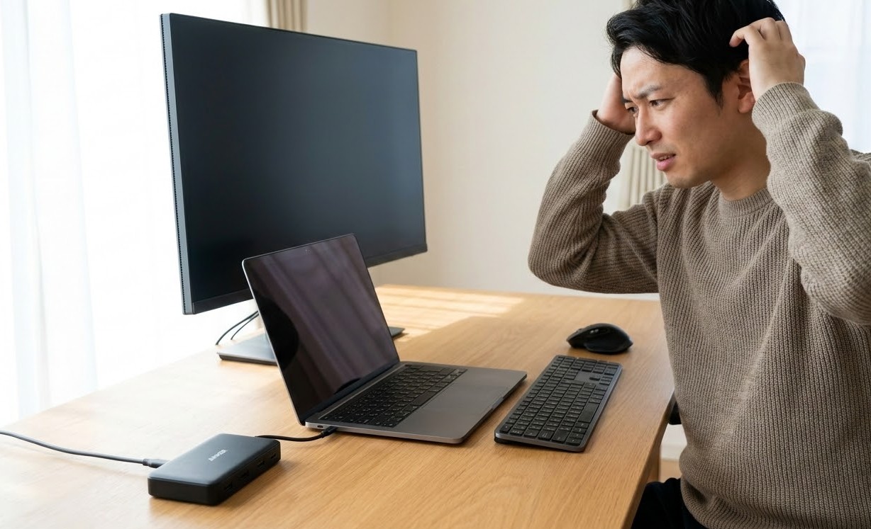 Ankerのドッキングステーションが認識しない主な原因