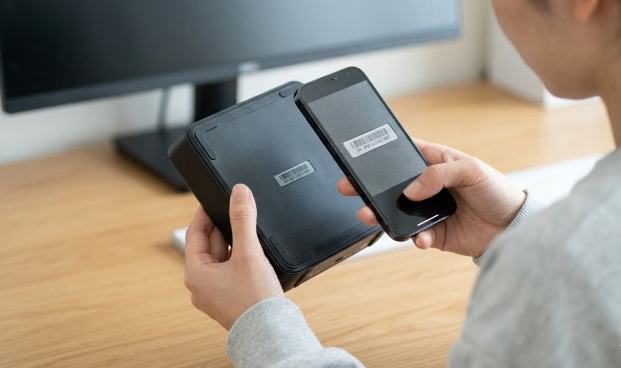 サポート時に必要なシリアルナンバーの確認