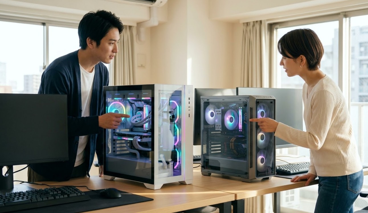 MDLゲーミングPCとドスパラとの比較