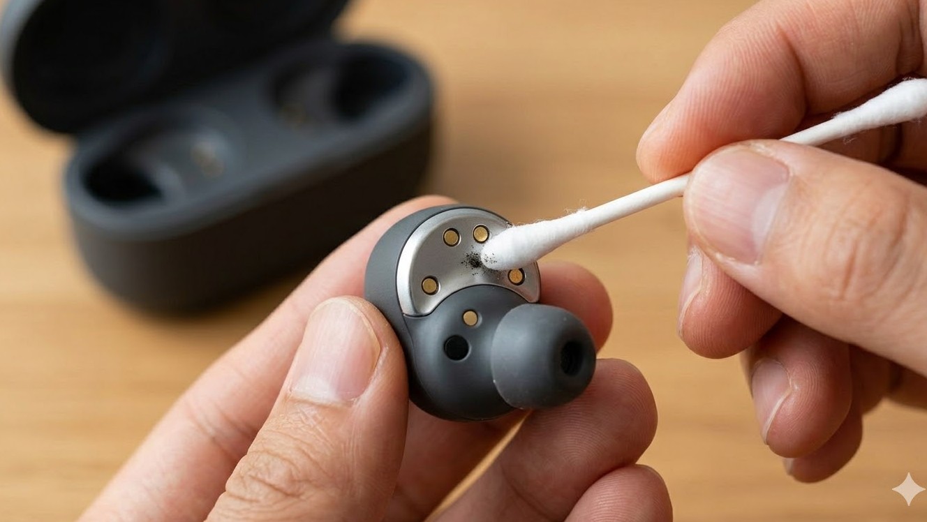 片耳が充電できないのは接触不良