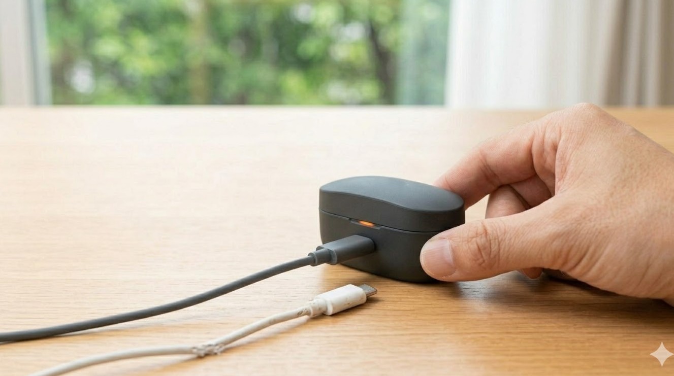 充電ケーブル変更で充電不良を確認