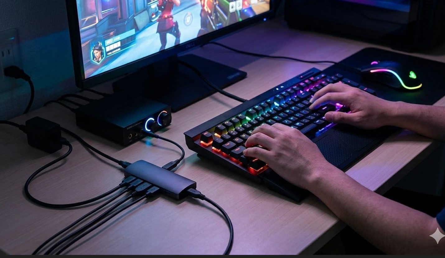 ゲーミングデバイスの動作を安定させる電力管理