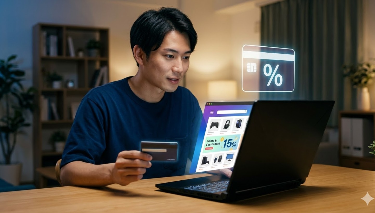 最大15%のポイント還元率を達成する手順