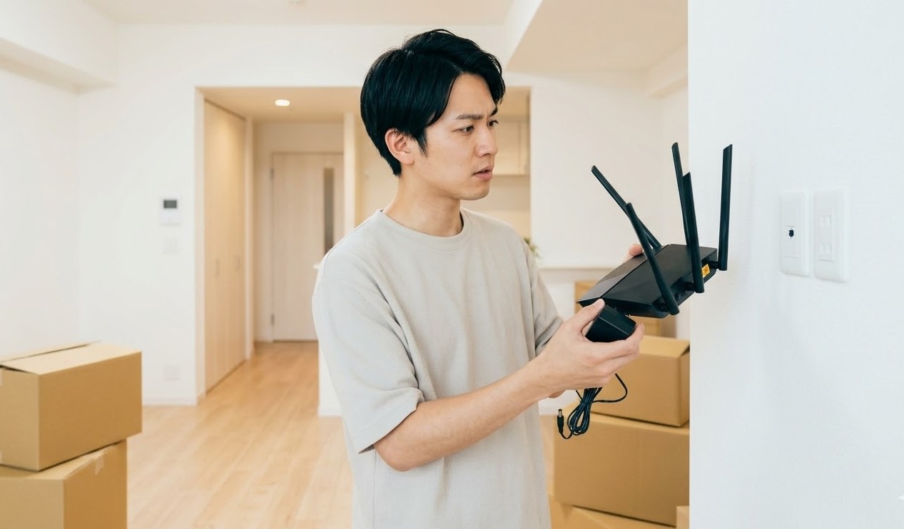 アパートでもルーターを買うだけでネット接続可能？設定方法を解説