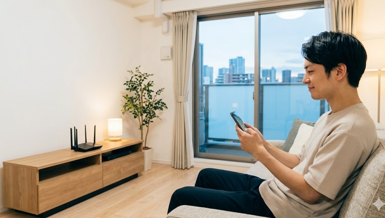 アパートでルーターを買うだけで快適な通信を作る結論