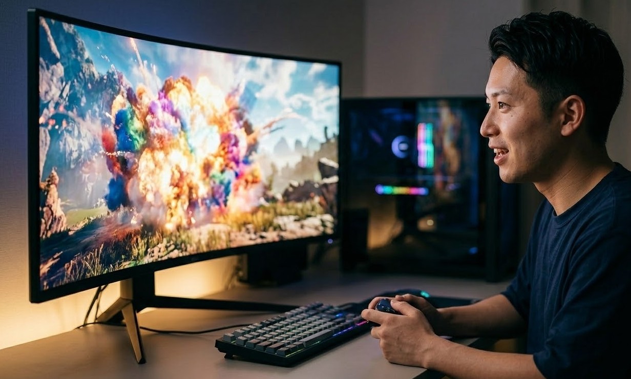 没入感を高めるゲーミングモニターのHDRとはの総括