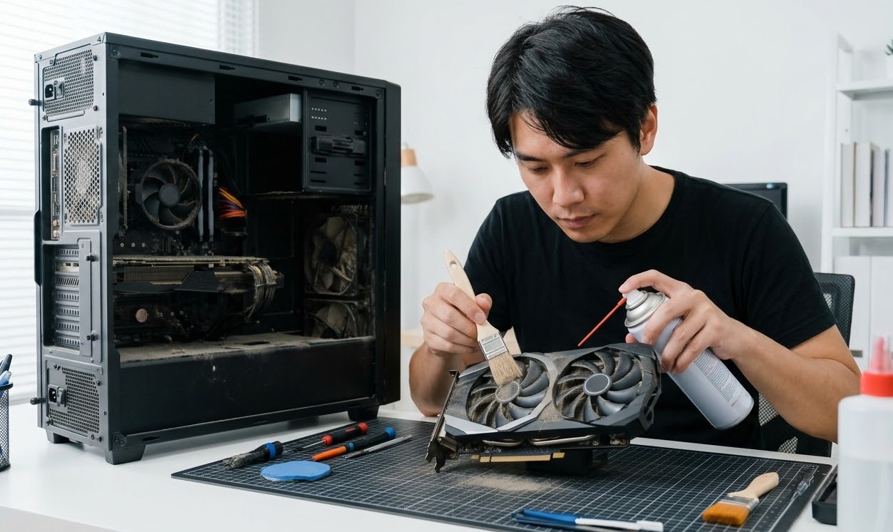 つけっぱなしが招くファンの故障や埃のリスク