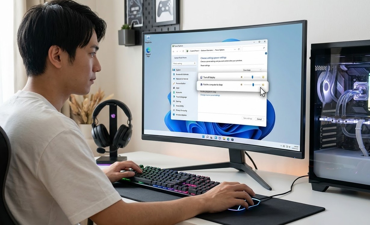Windows11で最適な電源オプションを作る
