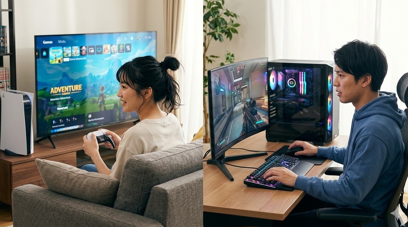 PS5とゲーミングPCどちらが良い