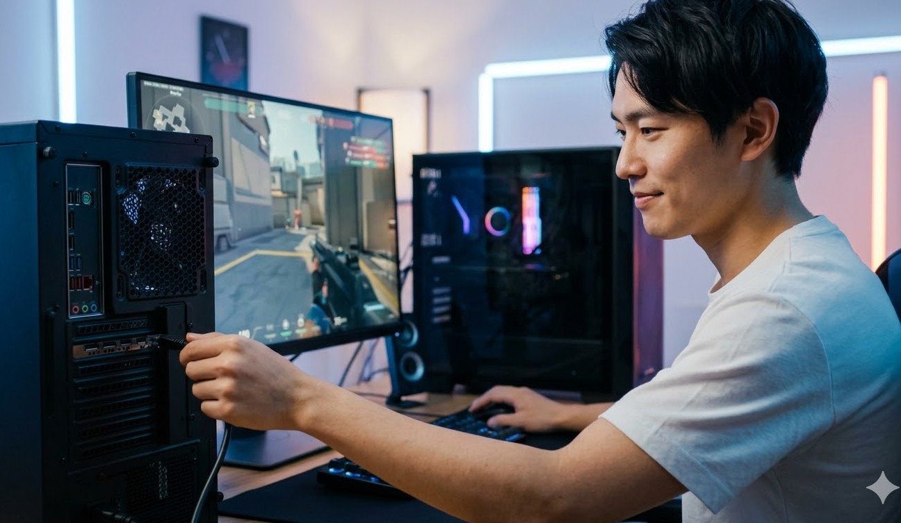 ゲーミングPCの有線接続で必要なもの！失敗しない機材選びと設定術