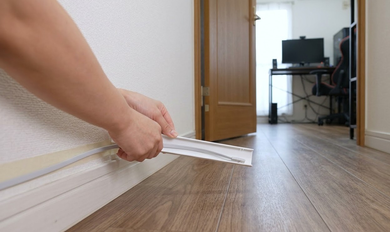 賃貸住宅やマンションで役立つ壁面配線の工夫