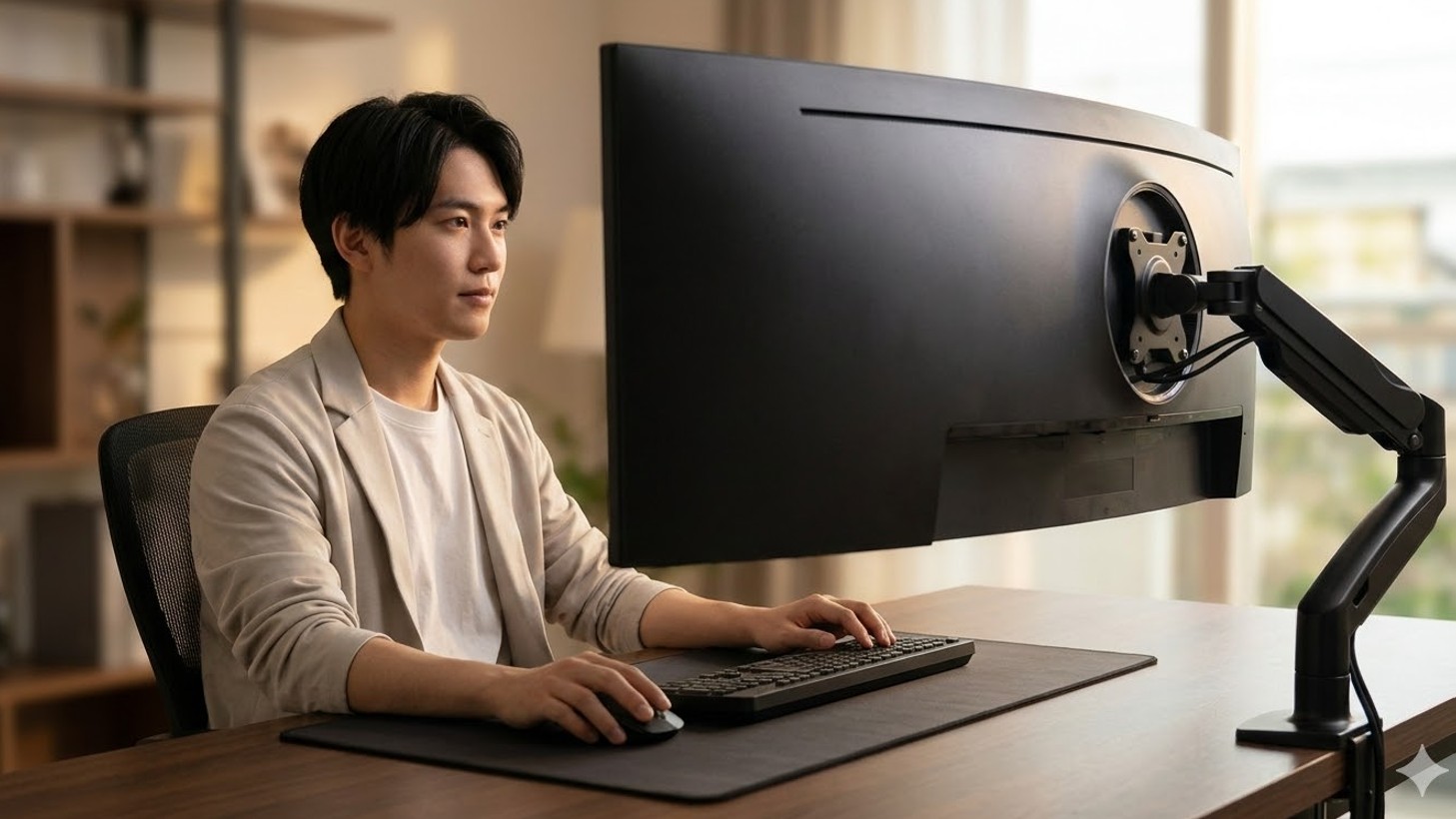 モニターアームで世界が変わる