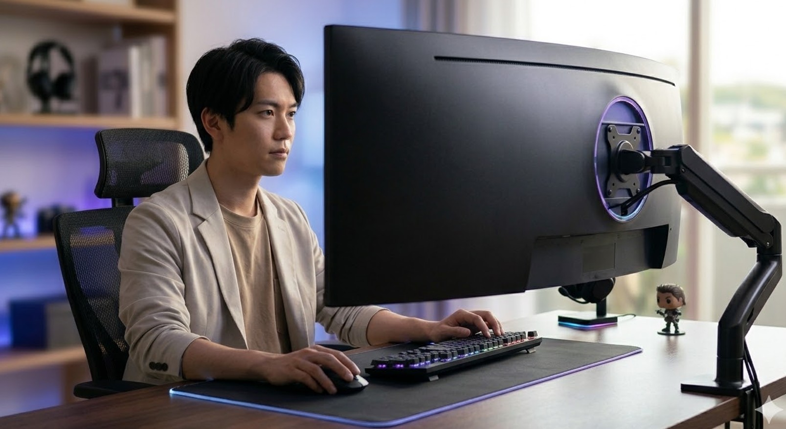 FPSプレイヤーが求める腕の置き場と奥行き