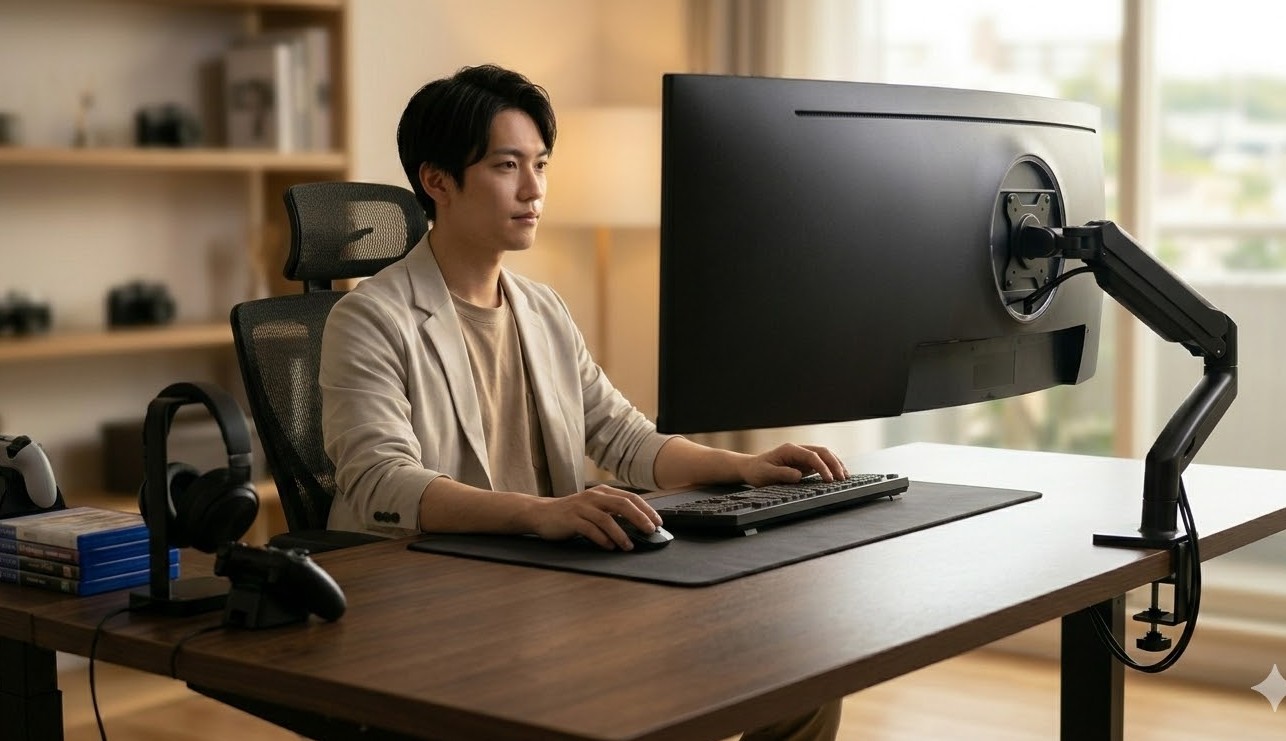 L字デスクで奥行き不足を解消するメリット