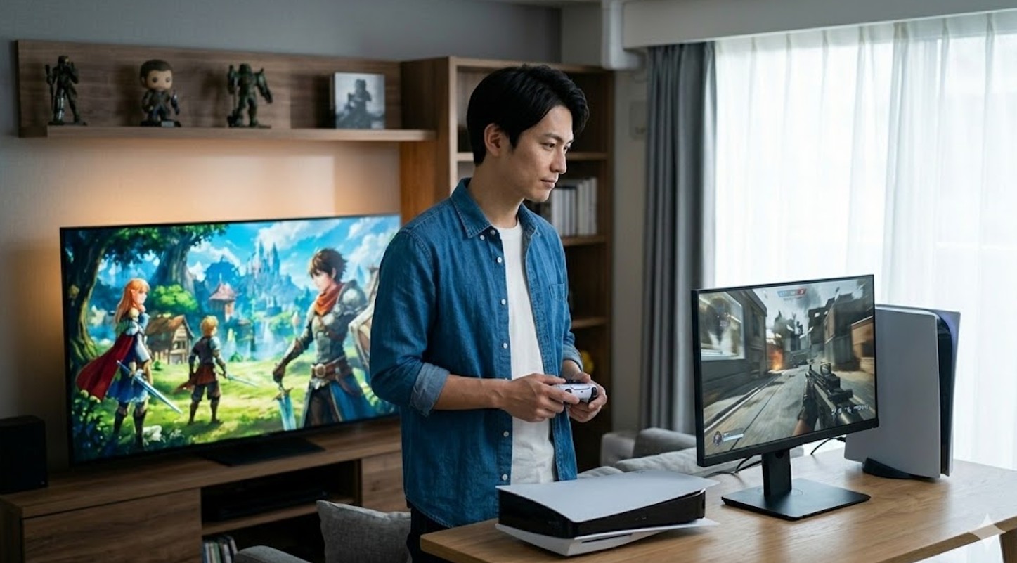 PS5にゲーミングモニターは意味ない？後悔しない選び方を解説