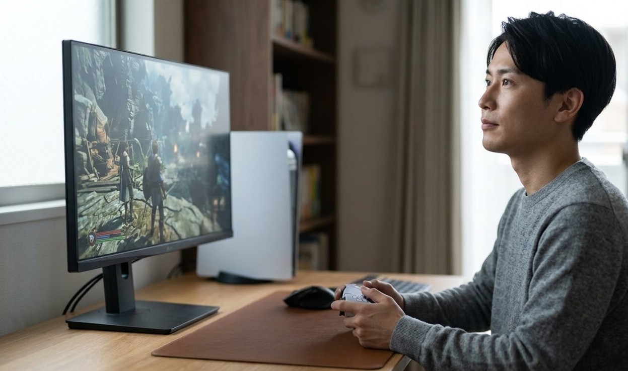 PS5のゲーミングモニターを意味ないものにしない選び方