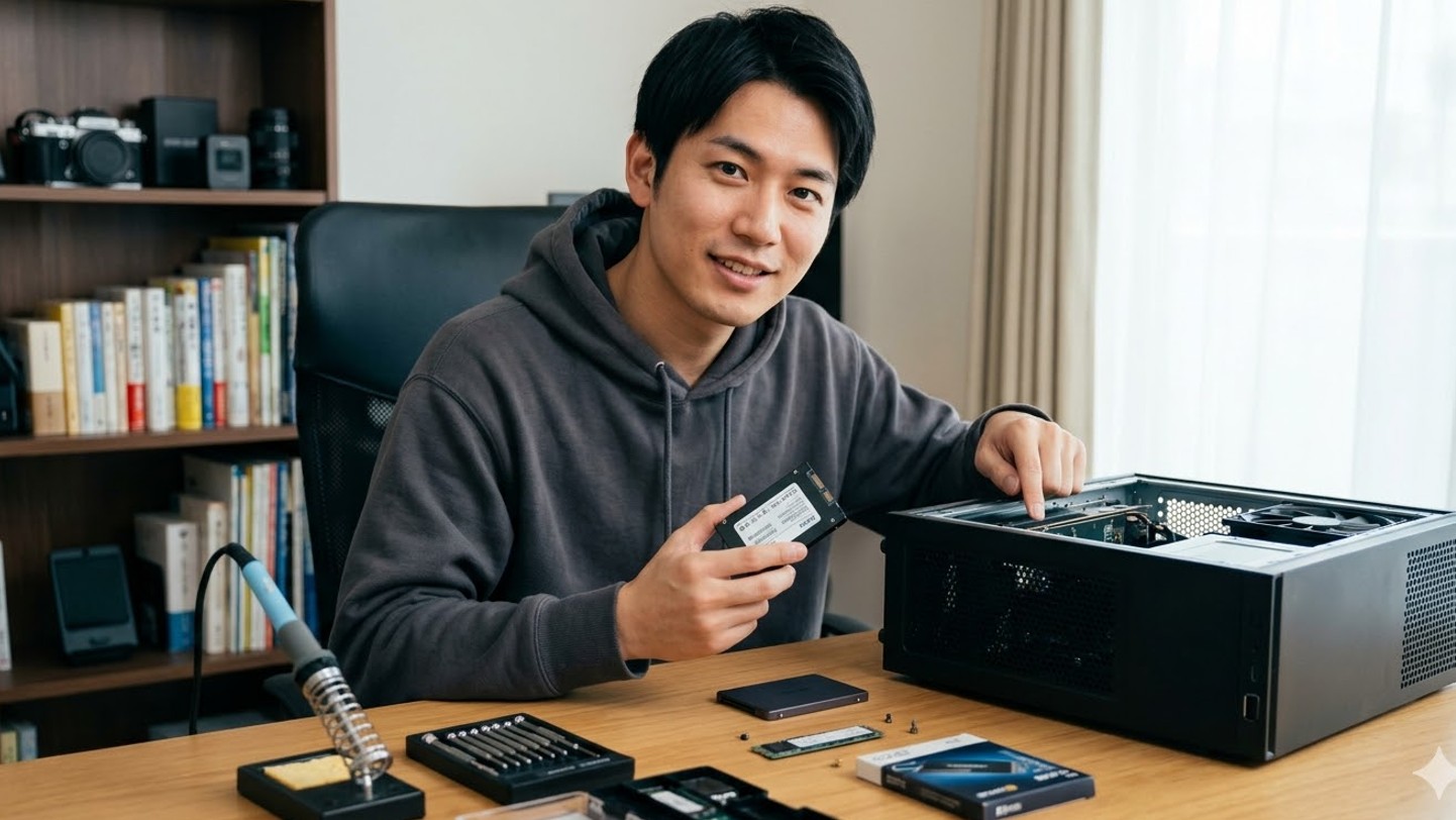 デスクトップPCのSSD増設ガイド！種類選び、手順、初期化を解説