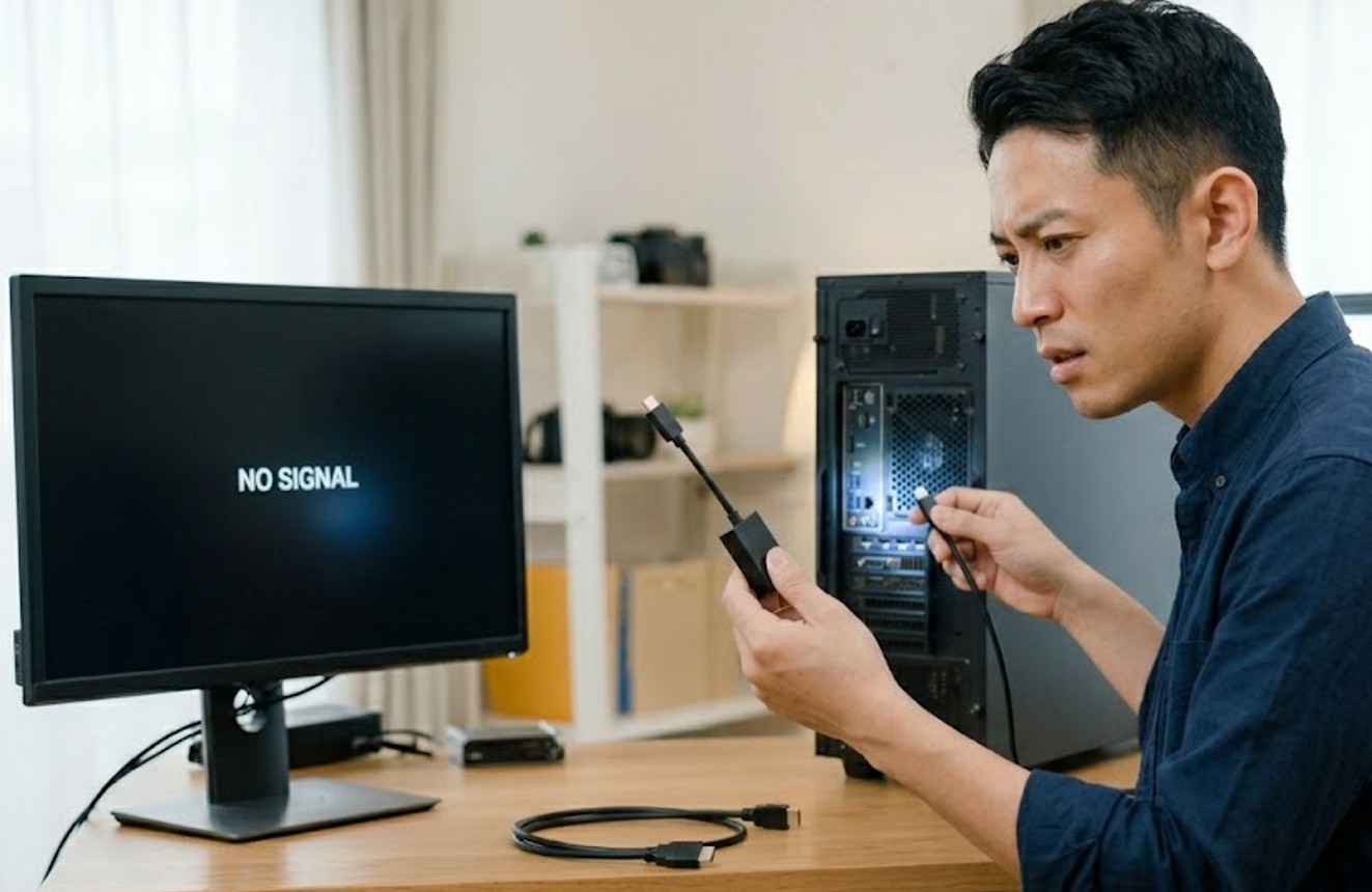 No Signal時の原因切り分け