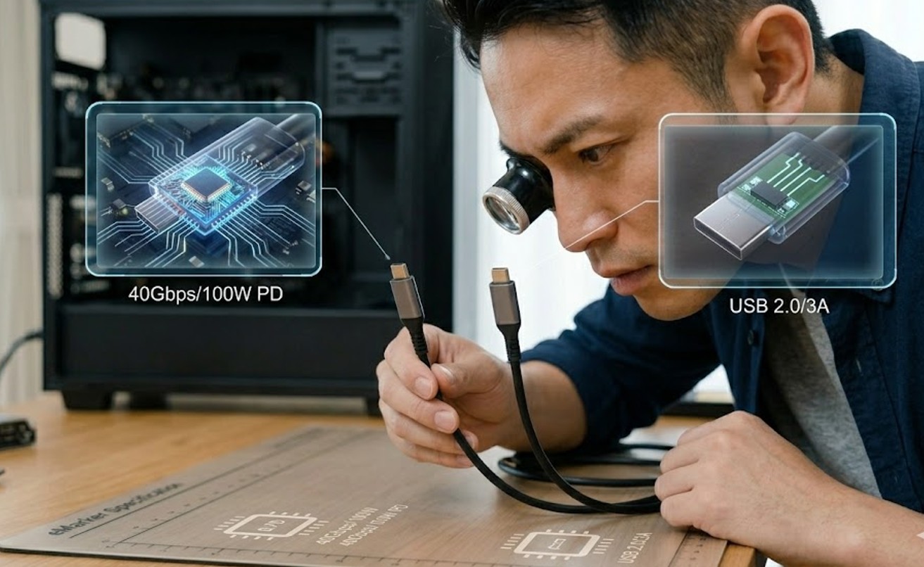 eMarker対応ケーブル選び