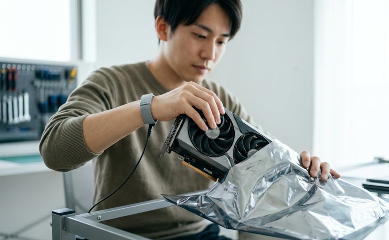 静電気防止袋とESD対策