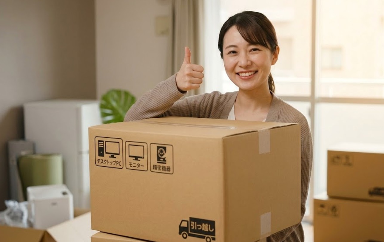 デスクトップPCの引っ越し梱包：まとめ