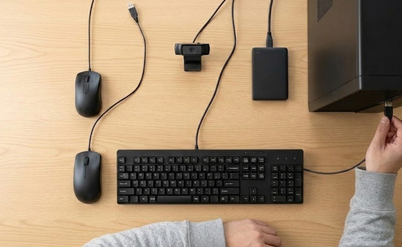 周辺機器を外す順番