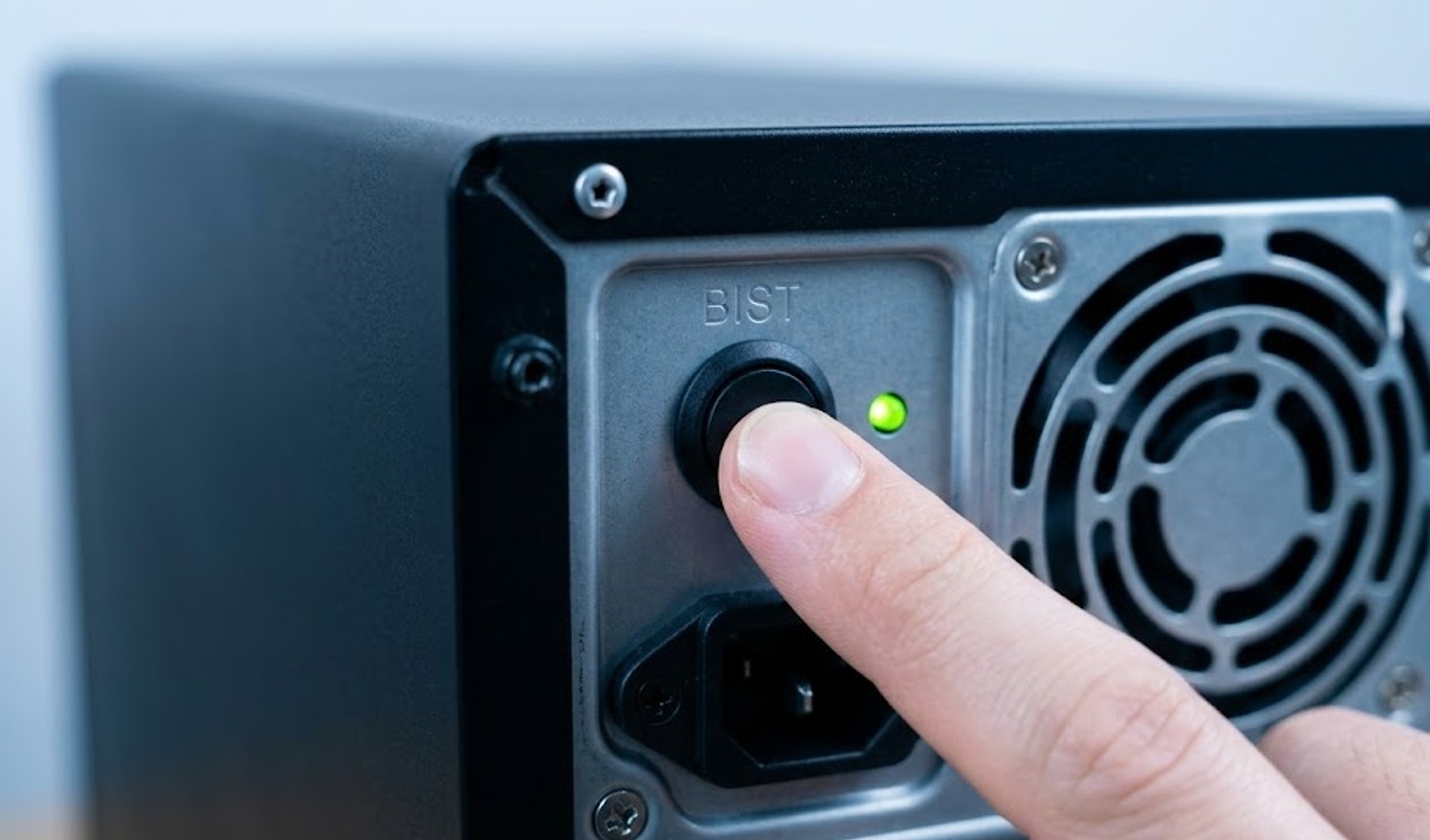 電源ユニットBIST自己テスト