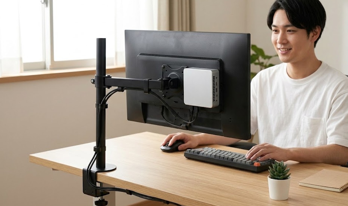 ミニPCのVESAマウント取り付け方まとめ