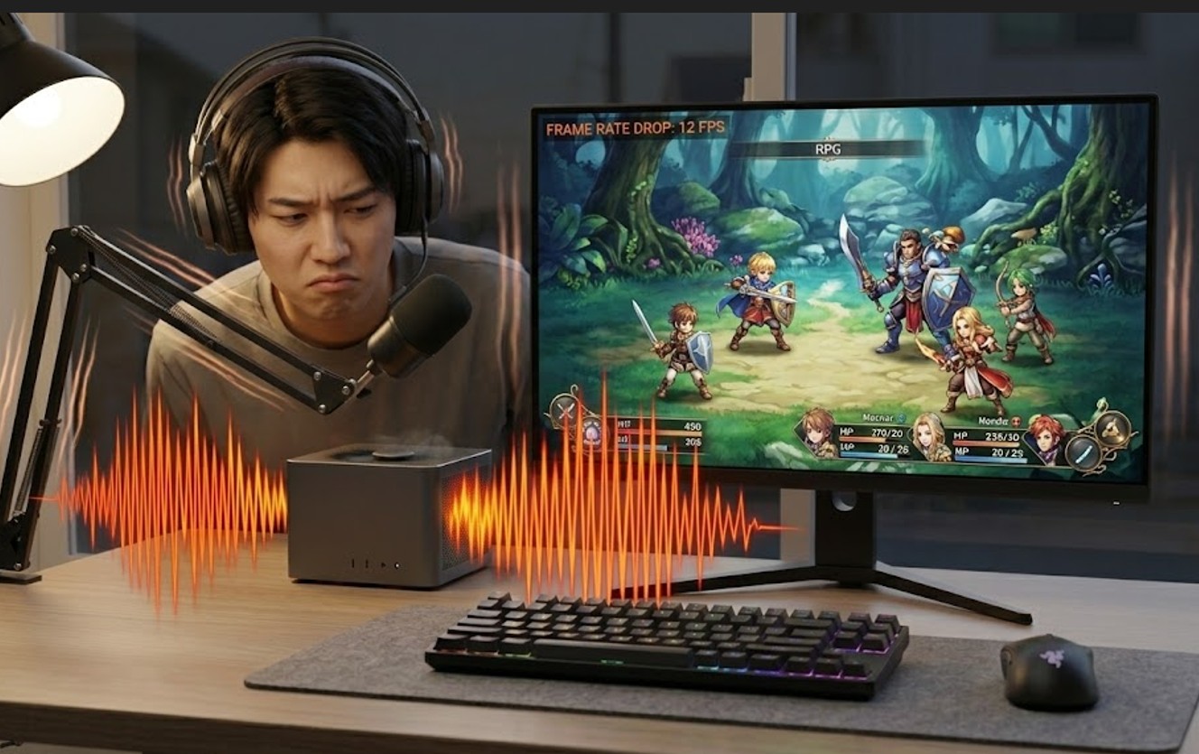 小型ファンが発する騒音と静音性の課題