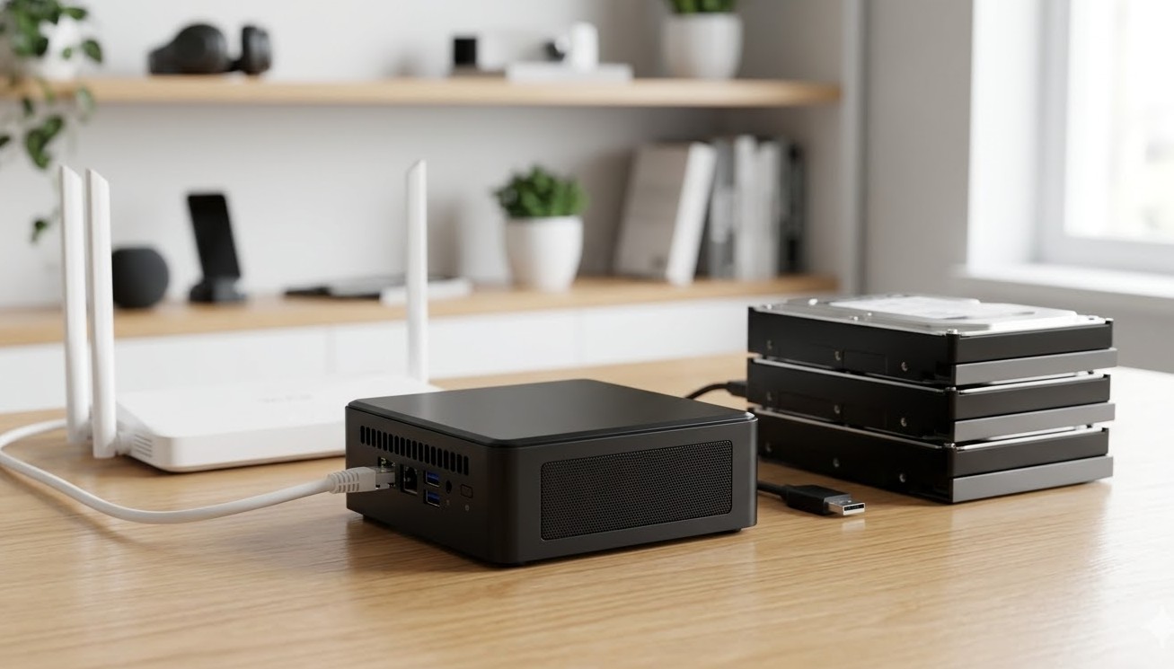 ミニPCのNAS化で爆速自作サーバーを構築！設定と活用術の全貌