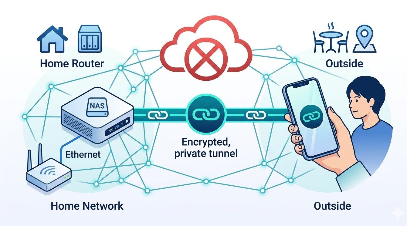 Tailscaleによる安全なリモートアクセスの構築