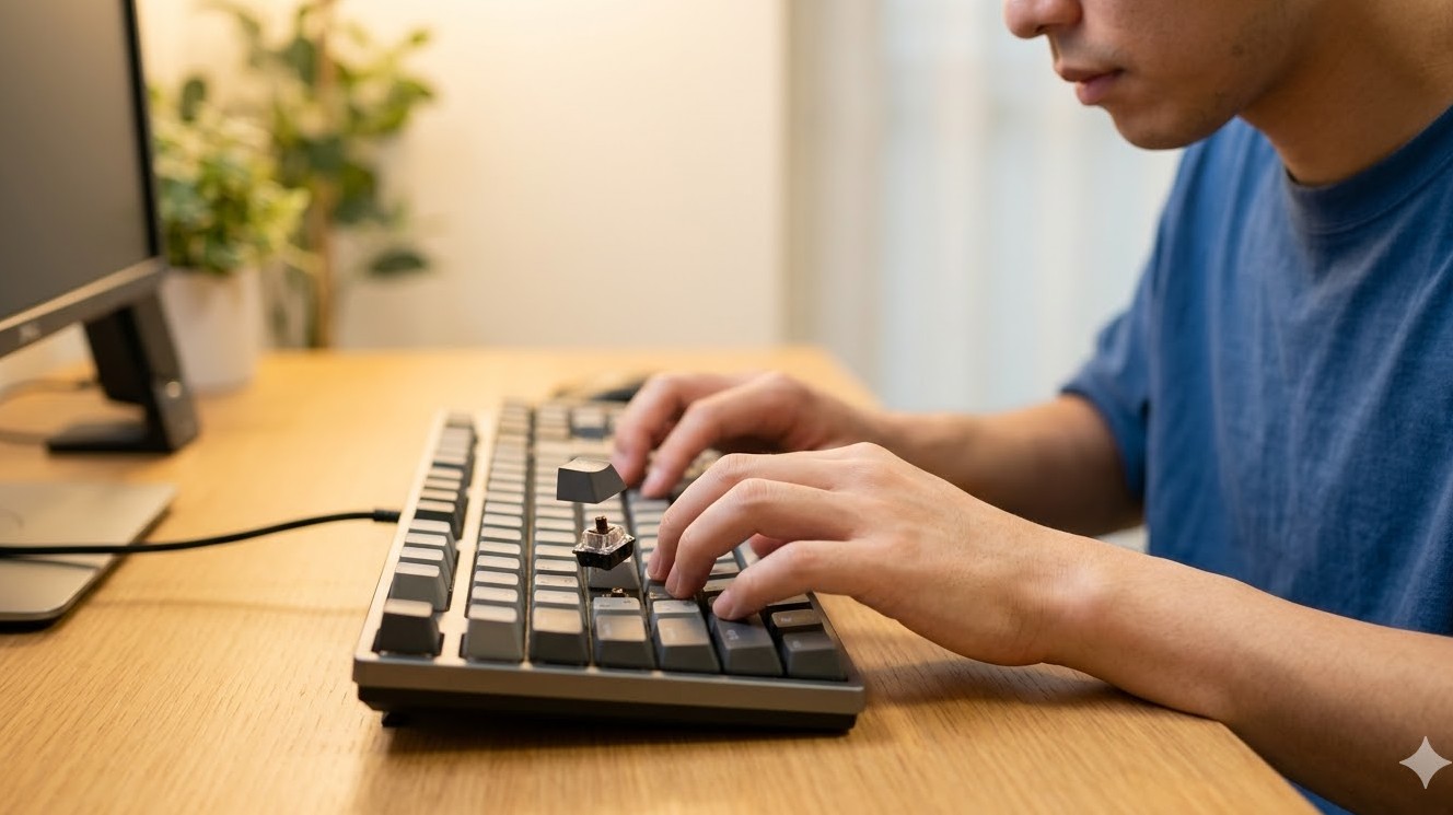 メカニカルキーボードのメリットと基本構造を解説