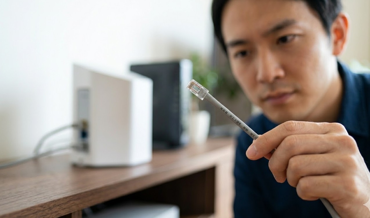 LANケーブルの「カテゴリ」をチェック