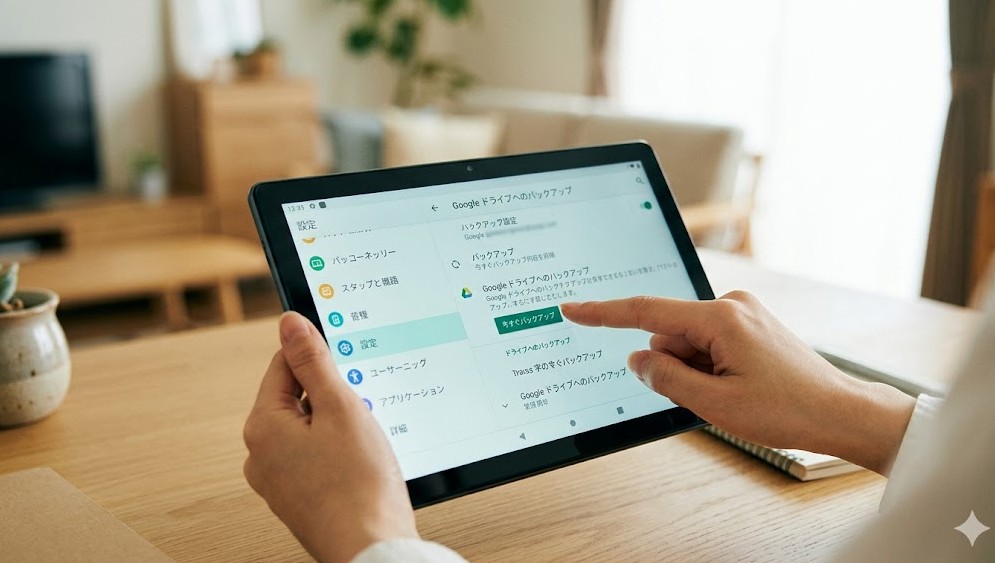 バックアップ方法とGoogleドライブの活用
