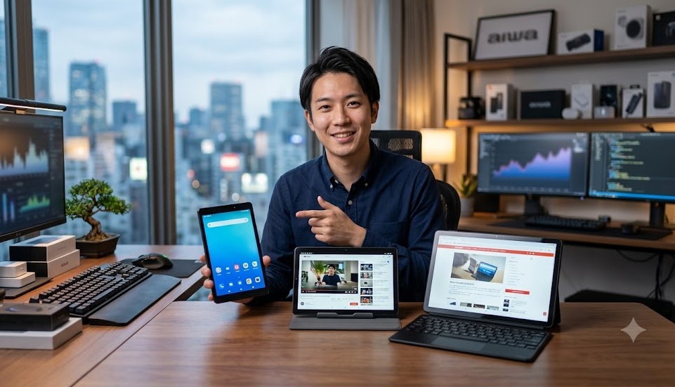 aiwaタブレットの評判を徹底解説！おすすめモデルの選び方決定版