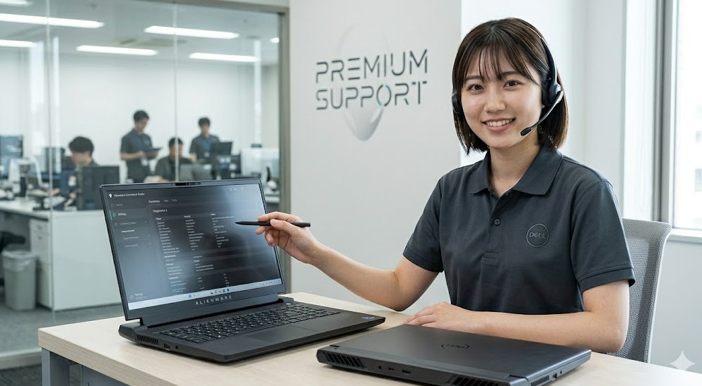 dellゲーミングPCのサポート