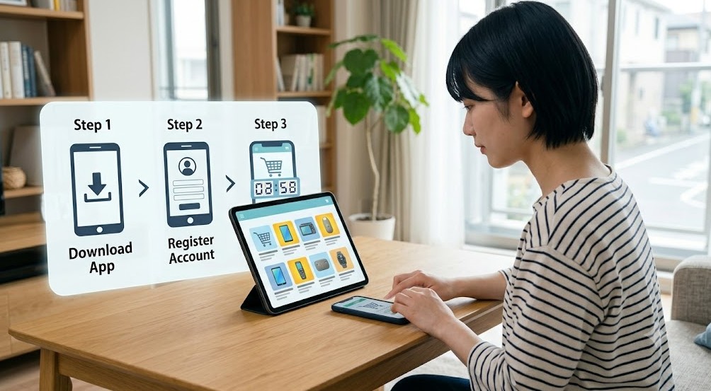 アプリ登録が無料でできる手順