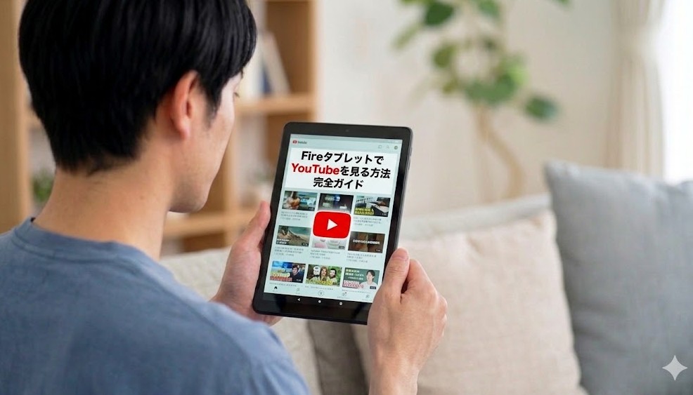 アマゾンFireタブレットでYouTubeを見る方法完全ガイド
