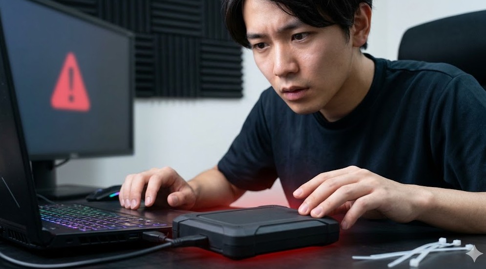 ゲーミングpcに外付けhddを導入するデメリット