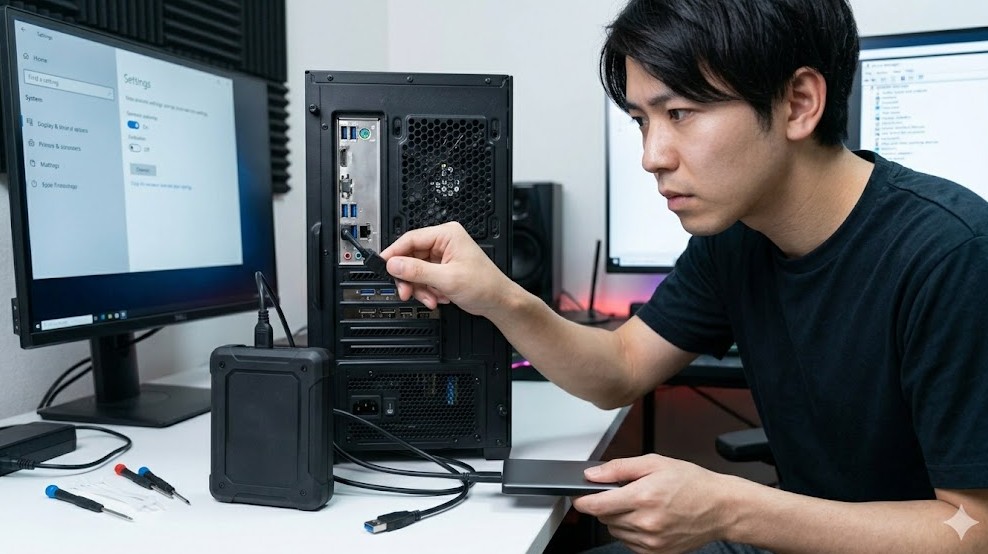 認識しない場合やゲーム起動できないときの対処法