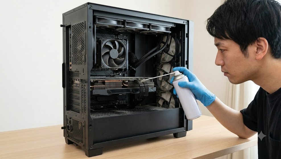 ゲーミングPCの掃除頻度を決める環境と目安